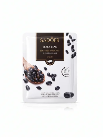 ماسک ورقی صورت سادور (Sadoer) مدل لوبیا سیاه (Black Bean)