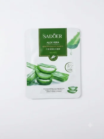 ماسک ورقی صورت سادور SADOER مدل آلوئه ورا